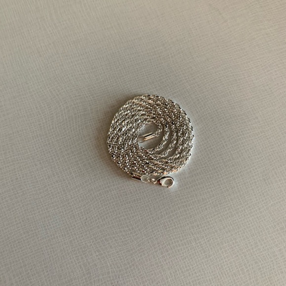 24” Silver Rope Chain. - Picture 5 of 5